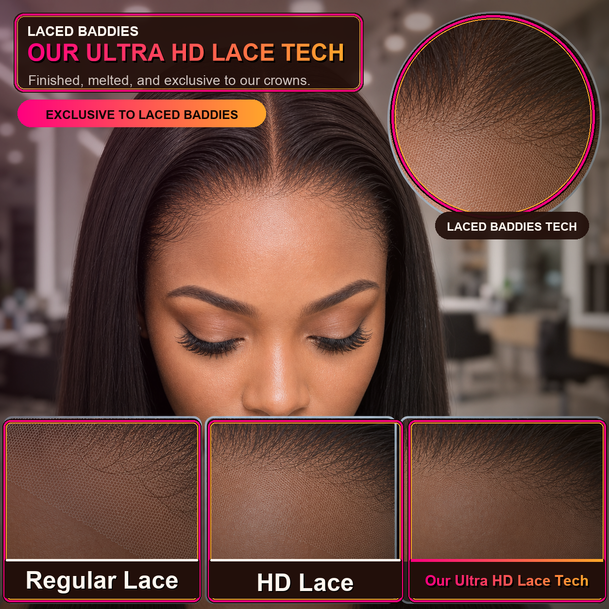Ultra HD Lace Tech Comparison Thumb